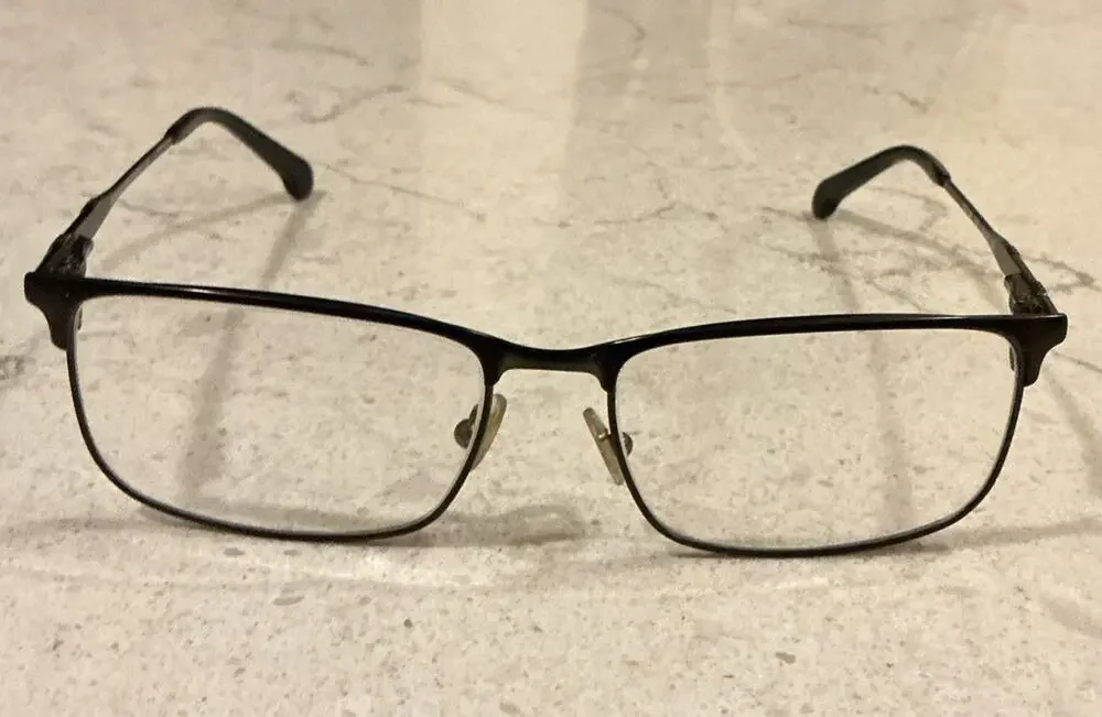 Brooks Brothers BB 1046 1507 Men's Eyeglasses Frames Gunmetal Gray 55-16-140